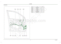 2020年江铃域虎7电路图-车门线束