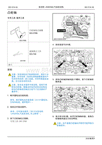 2020年江铃域虎9维修手册-JX4G20A6L汽油发动机-凸轮轴