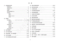 2012年广汽GA5 混合动力电路图-首页 目录