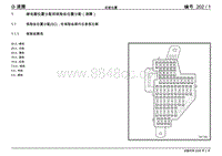 2006年速腾电路图--- 安装位置 继电器位置分配和保险丝位置分配 -11