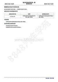 2023年新全顺 途睿欧- 柴油机故障码精确测试OMP205B85