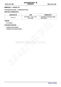 2023年新全顺 途睿欧- 柴油机故障码精确测试U P040319