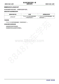 2023年新全顺 途睿欧- 柴油机故障码精确测试DZU040287