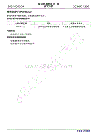 2023年新全顺 途睿欧- 柴油机故障码精确测试NPP204C00