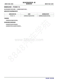 2023年新全顺 途睿欧- 柴油机故障码精确测试BE P20BD1A