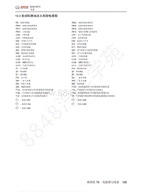 2013-2014年北京BJ40电路图-10.3  发动机燃油点火系统电路图