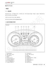 2013-2014年北京BJ40维修手册-62 组合仪表