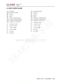 2016年北京BJ40L电路图-23-位置灯及牌照灯电路图