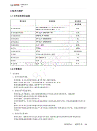 2013-2014年北京BJ40维修手册-3  保养与维护