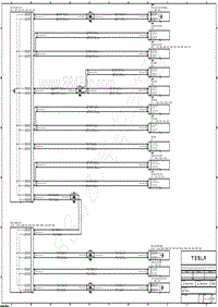 2022-2023年特斯拉Model3电路图-CAN 分布汇总图