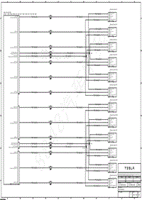 2022-2023年特斯拉Model3电路图-超声波