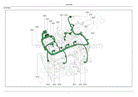 2020年江铃凯运N802 FGT国六电路图-发动机线束