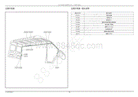 2021年江铃特顺电路图-2.11 尾灯线束