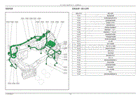 2021年江铃特顺电路图-2.2 前舱线束