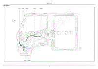 2020年江铃凯锐 凯运国五电路图-右前门线束