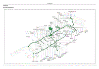 2020年江铃凯运N802 FGT国六电路图-车架前线束