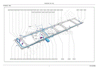 2022年江铃新凯运电路图-车架前线束 4D254D30 