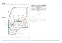 2020年江铃凯运N802 FGT国六电路图-右前门线束