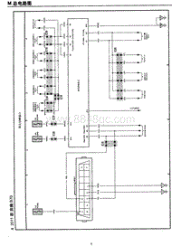 2011一汽奔腾B70电路图-03-网关与诊断接口