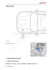 2023年北京BJ60电路图-1.4  保险丝继电器盒分布及位置