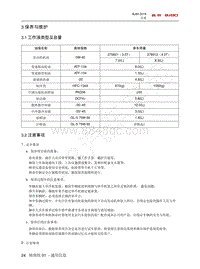 2018北京BJ90维修手册-3  保养与维护