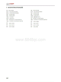 2016年北汽EU260电路图-03.ABS系统电路图