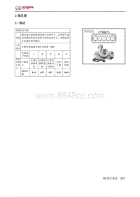 2021年北京BJ40维修手册-3 增压器