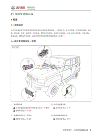 2016年北京BJ80维修手册-31 自动变速器总成