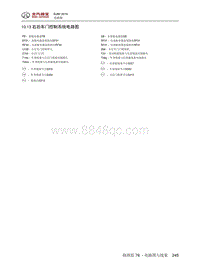 2016年北京BJ80电路图-10.13 右后车门控制系统