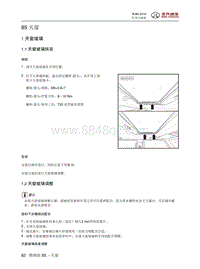 2016年北京BJ80维修手册-85 天窗