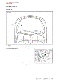 2012年北京E130 E150电路图-03 电源分布及位置