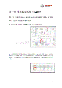 2015年北汽EV150维修手册-01整车控制系统