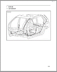 2015年北汽EV160 EV200电路图-17.07 线束位置