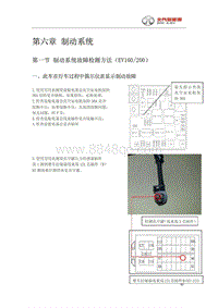 2015年北汽EV150维修手册-06-制动系统