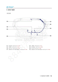2018年北汽新能源EC3电路图-11-后背门线束
