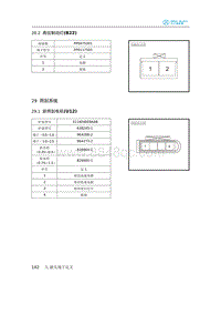 2020年北汽新能源EU5电路图-29 雨刮系统