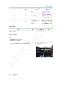 2020年北汽新能源EU5维修手册-2 技术参数