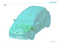 2017年北汽EC200电路图-02-整车线束
