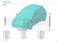 2017年北汽EC200电路图-03-前舱线束