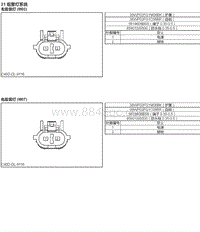 2018年后北汽EU5-R500电路图-31-后雾灯