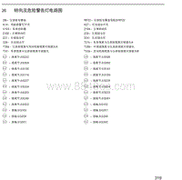 2017年北汽EU400电路图-26 转向及危险警告灯