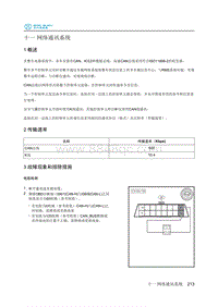 2018年北汽EC220低压版维修手册-11-网络通讯系统