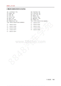 2020年北汽EC3电路图-04-IBUS CAN信息娱乐总线系统
