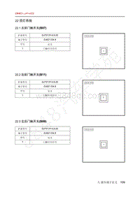 2020年北汽EC3电路图-22-顶灯系统