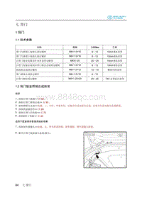 2018年北汽EC220低压版维修手册-07-背门