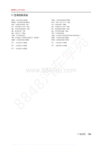 2020年北汽EC3电路图-11-空调控制系统