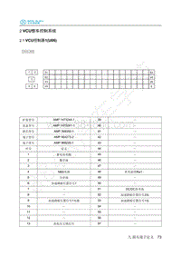 2019年北汽新能源EC3电路图-02-VCU整车控制系统