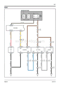 2020-2021年思皓X8电路图-氛围灯