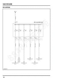 2012荣威SAIC 950电路图-蓄电池熔断器盒