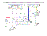 2017年福特撼路者电路图-起动 系统